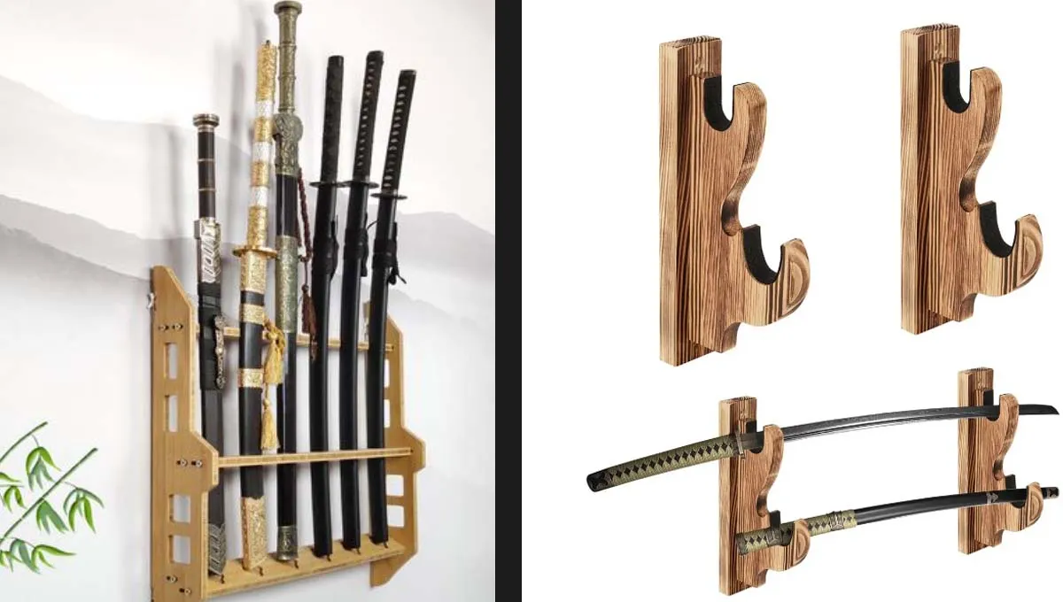How to Hang a Japanese Samurai Sword on Your Wall 4 guadao2 1