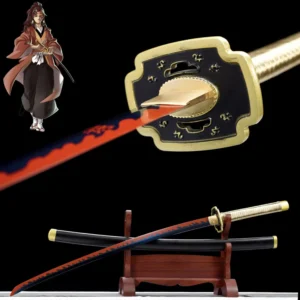 Handcrafted Yoriichi Katana - Demon Slayer Katana Sword, Kimetsu No Yaiba Nichirin Sword with T10 Steel Full Tang Blade