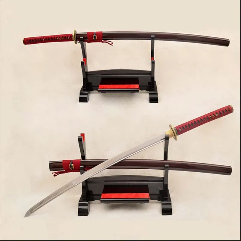 Japanese Katana Hand-Forged Sword with 9260 Spring Steel Full Tang Blade 2 absword 536 001