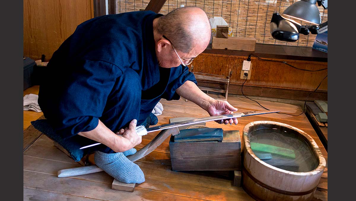 How to Sharpen a Katana