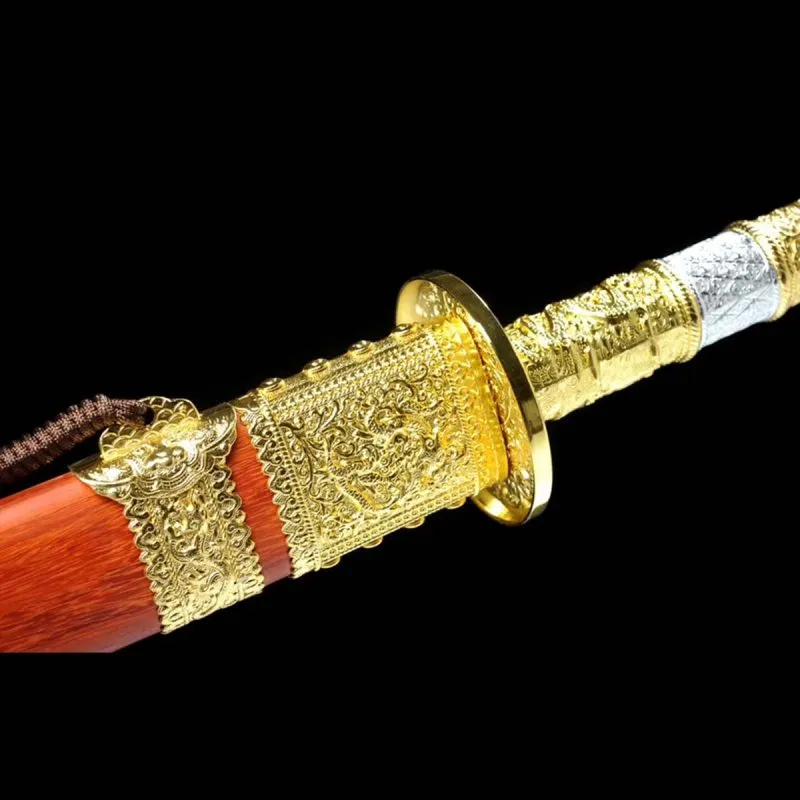 Chinese Saber Dao Sword: 1095 High Carbon Steel Blade, Battle-Ready Chinese Dao Broadsword 2 absword abswordcn738 006