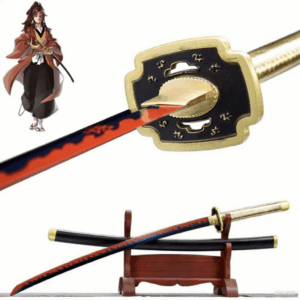 Handcrafted Yoriichi Katana - Demon Slayer Katana Sword, Kimetsu No Yaiba Nichirin Sword with T10 Steel Full Tang Blade