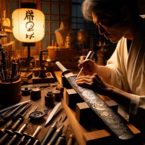 Buy real Katanas – Folded Damascus Steel Real Japanese Katana Sword