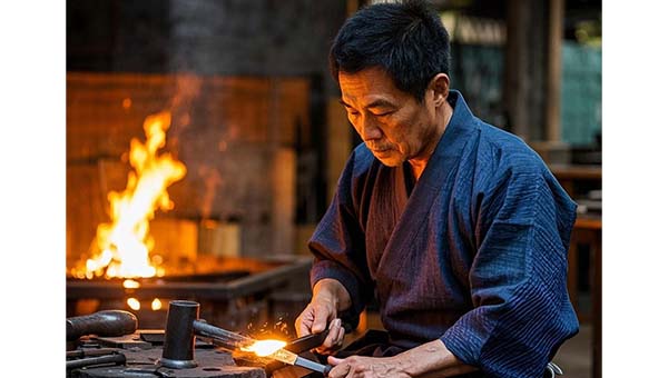 How to Hand-Forged a Japanese Samurai Sword 2 absword 12 21 1.1