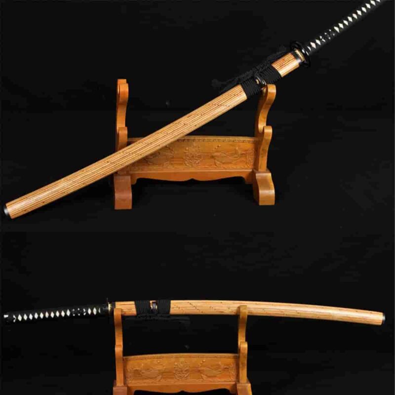 Hand-Forged 8192-Layer Folded Steel Katana